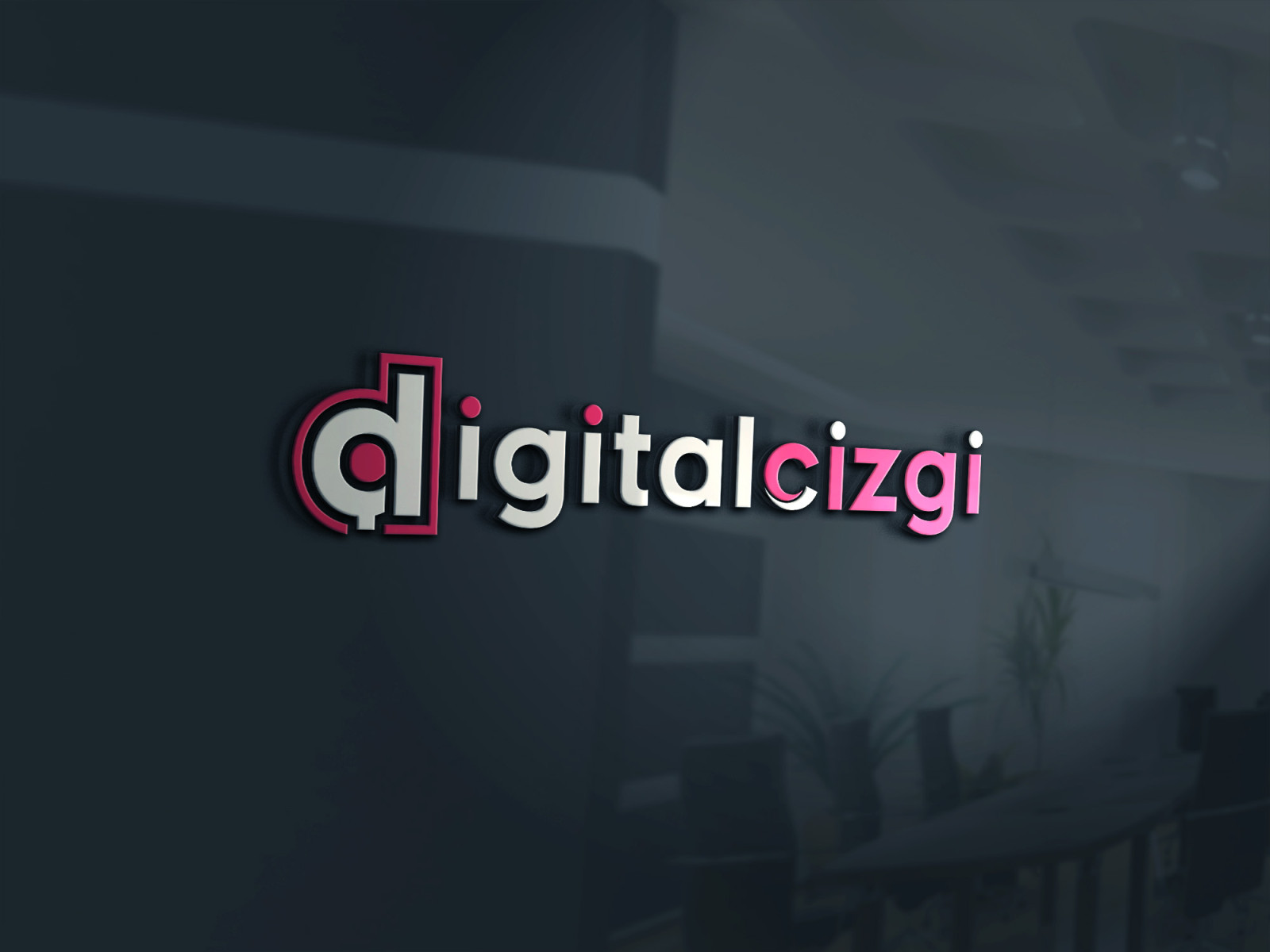 Tasarlayan Etrah™-Digital Çizgi Ajans Sitemiz İçin Logo.