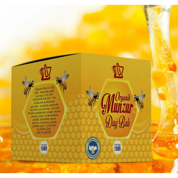 Organik bal kavanozu kutusu yarışmasına tasarımcı kursunkalem tarafından sunulan  tasarım 