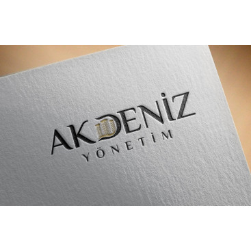 AKDENİZ YÖNETİM LOGO TASARIMI yarışmasına tasarımcı beytullah tarafından sunulan  tasarım 