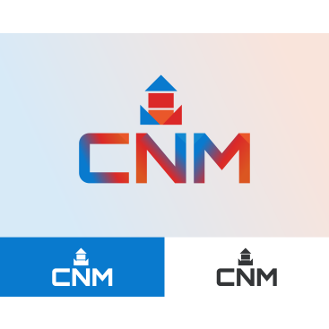 CNM inşaat ve dış ticaret logosu yarışmasına tasarımcı rüveydagr tarafından sunulan  tasarım 