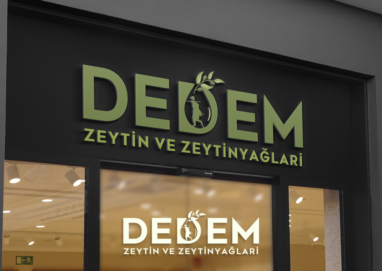 Tasarlayan grfkismail-dedem zeytin ve zeytinyağlari için logo