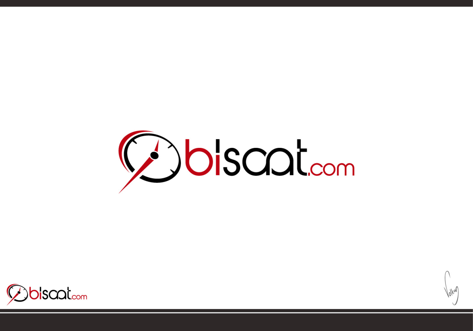 Tasarlayan volkanKocaman-Bisaat.com İÇİN LOGO VE KURUMSAL KİMLİK.