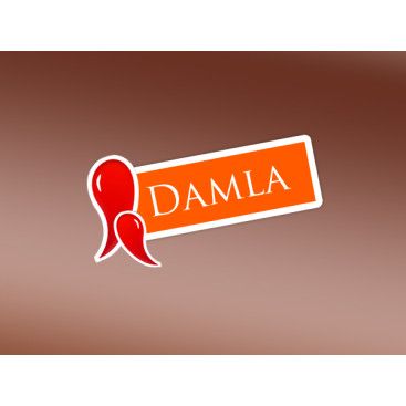 DAMLA Çikolata ve Şekerleme logo tasarım yarışmasına tasarımcı BakuCeyhan tarafından sunulan  tasarım 