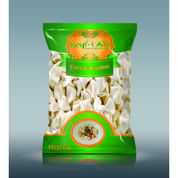 İlgi Çekici Mantı ambalaj yarışmasına tasarımcı GhostSpy tarafından sunulan  tasarım 