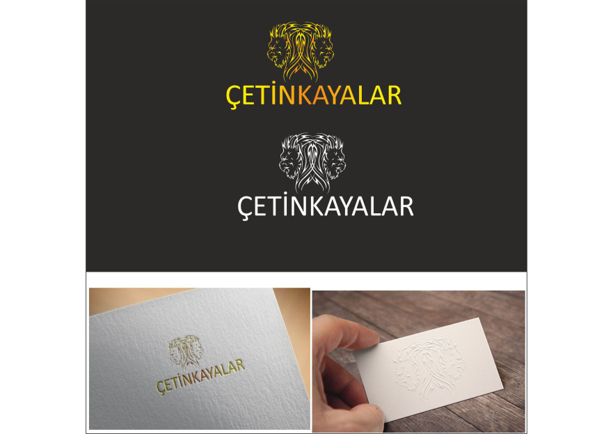 Çetinkayalar Logo yarışmasına tasarımcı keyfekeyf tarafından sunulan  tasarım 