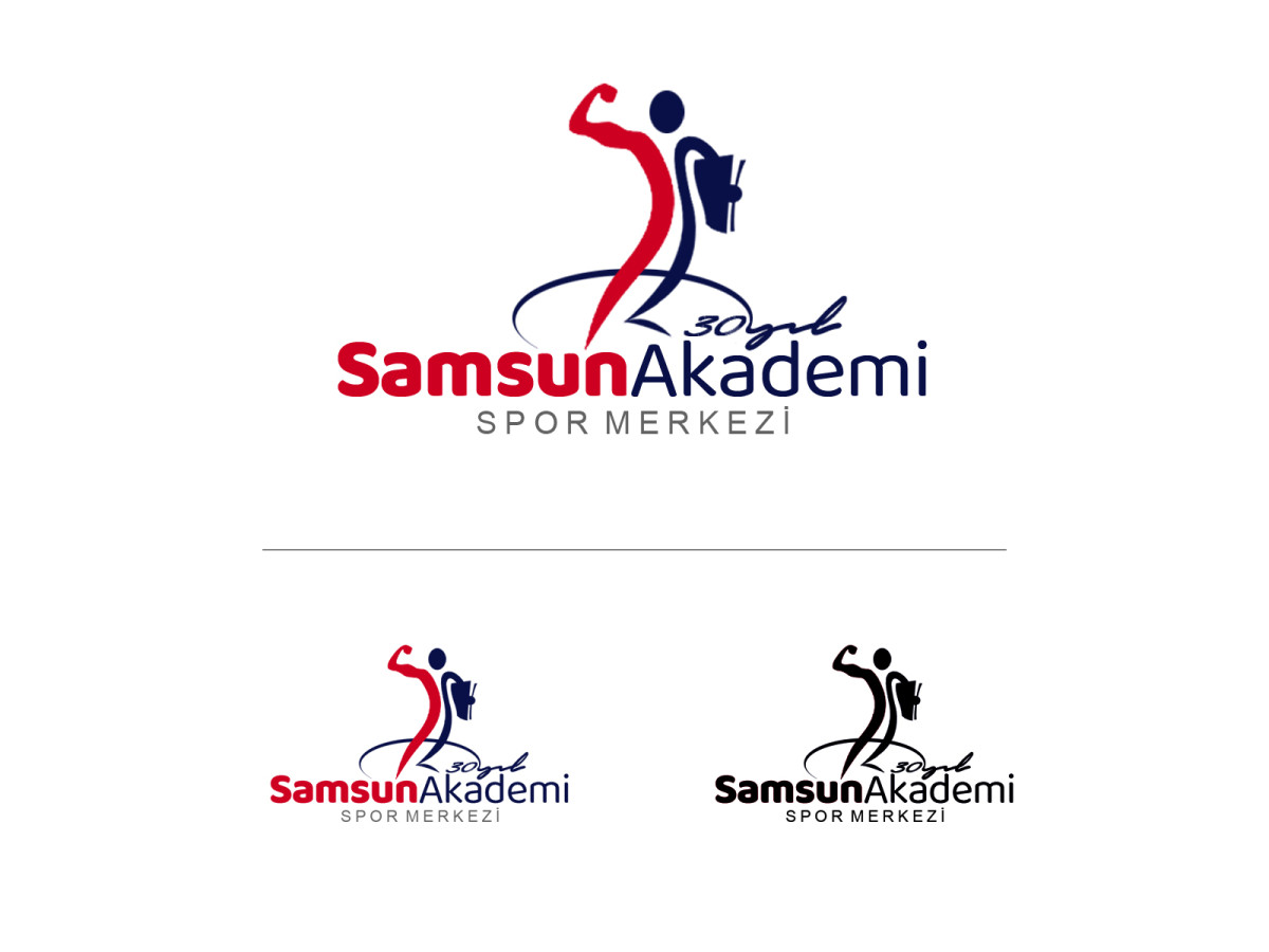 Tasarlayan grafikodam-Samsun Akademi markasını oluşturmak 