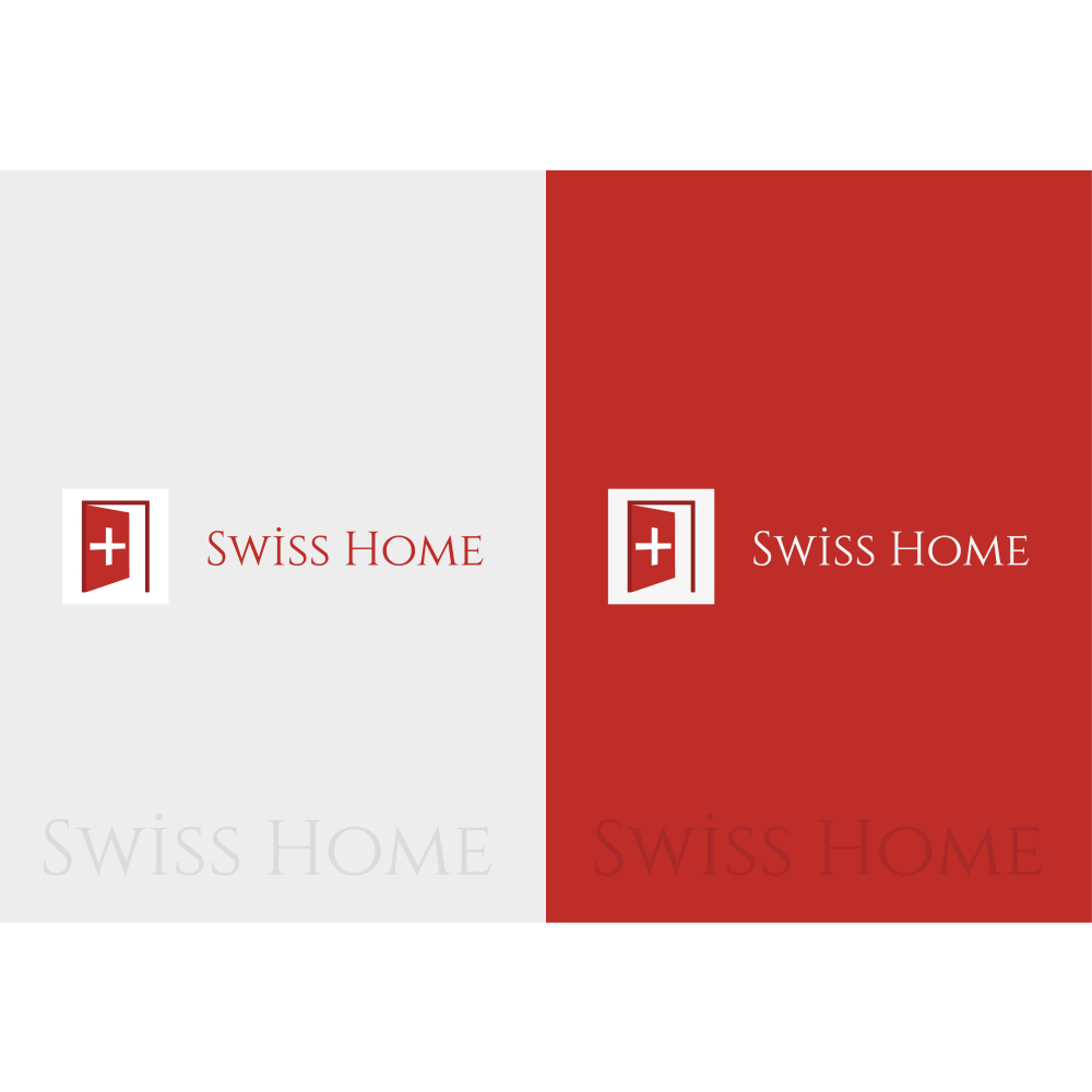 Swiss Home Logo yarışmasına vedat6 tarafından girilen tasarım