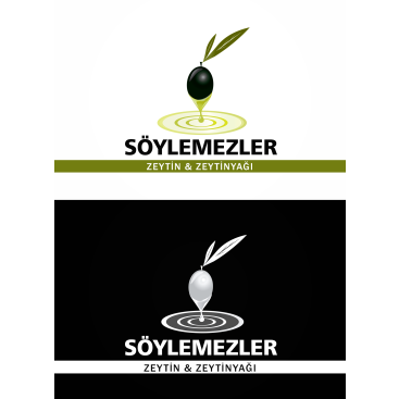 zeytin ve zeytinyagi ureticisine logo yarışmasına tasarımcı YNSNSL tarafından sunulan  tasarım 