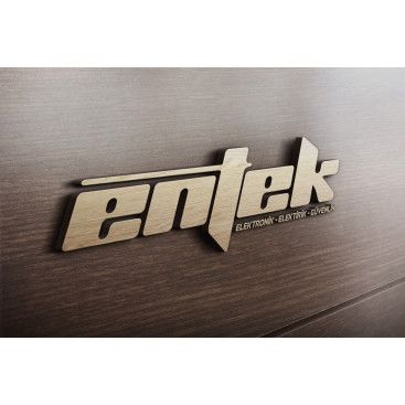 elektironik firma logosu yarışmasına tasarımcı ömerSD tarafından sunulan  tasarım 