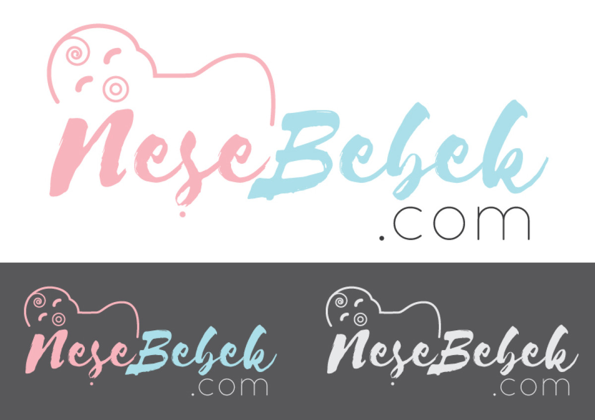 Tasarlayan cocominimal-NeşeBebek.com Logo Tasarımı 355x100 px