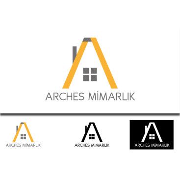 mimarlık firması için logo tasarımı yarışmasına tasarımcı SemihGrafik tarafından sunulan  tasarım 