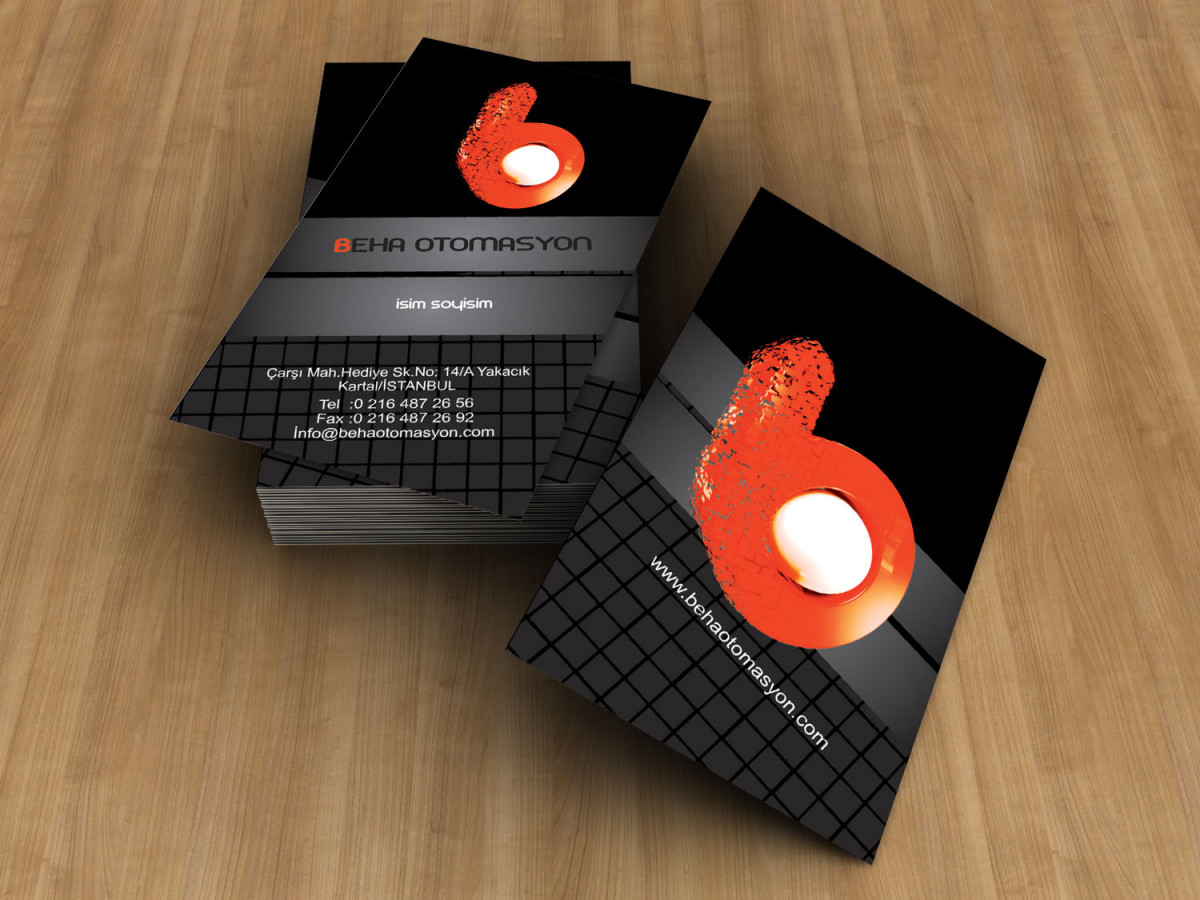 Tasarlayan mercan11-OTOMASYON FİRMASI İÇİN LOGO VE KARTVİZİT