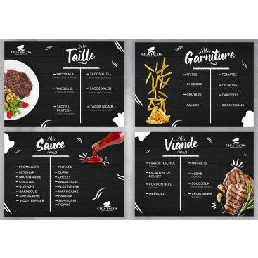 Fast Food Menüsü Tasarimi yarışmasına tasarımcı kreatifekspres tarafından sunulan  tasarım 