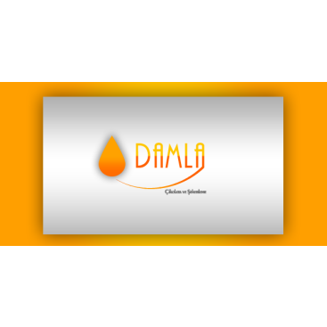 DAMLA Çikolata ve Şekerleme logo tasarım yarışmasına tasarımcı Grafican tarafından sunulan  tasarım 