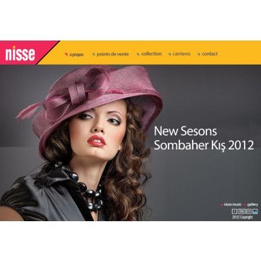 Moda Web Site Tasarım yarışmasına tasarımcı yasliend tarafından sunulan  tasarım 