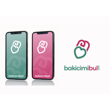 Bakıcı Bulma İlan Sitesine Logo Tasarımı yarışmasına tasarımcı dcreagraph tarafından sunulan  tasarım 