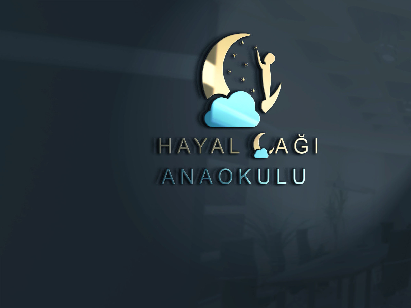 Tasarlayan elifgrafikdesign-Anaokulu Logosu