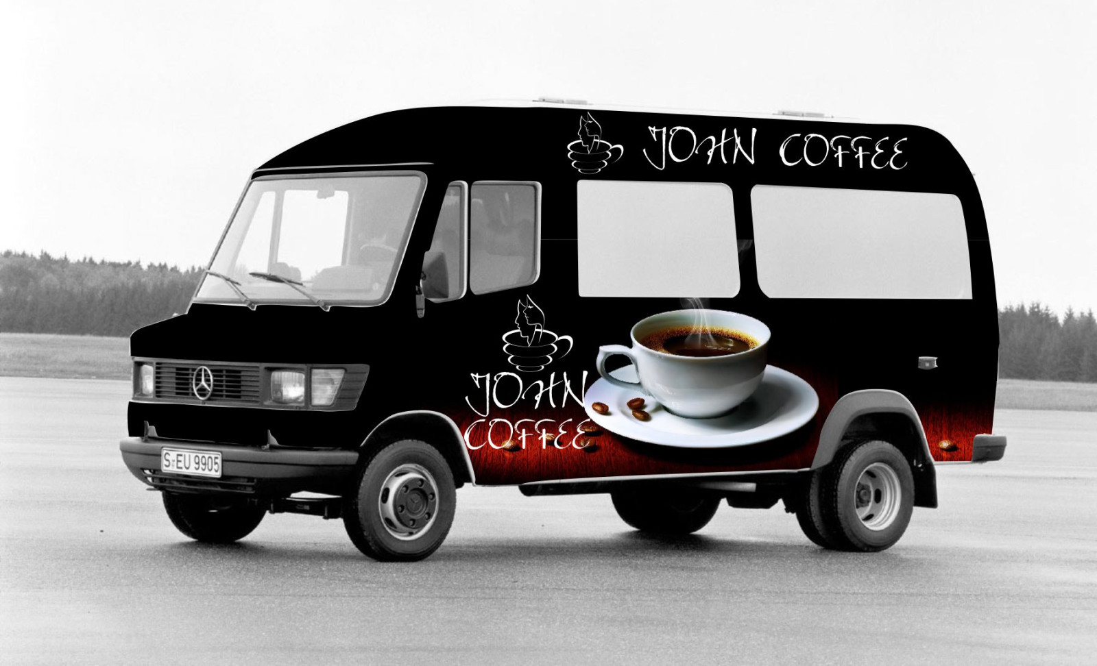Tasarlayan barpek-John Coffey Minibüs Giydirme
