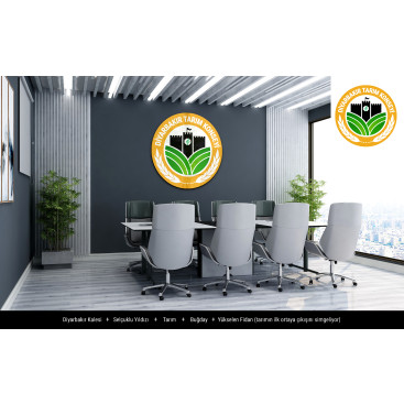 Diyarbakır Tarım Konseyi Logosu yarışmasına tasarımcı luxy tarafından sunulan  tasarım 