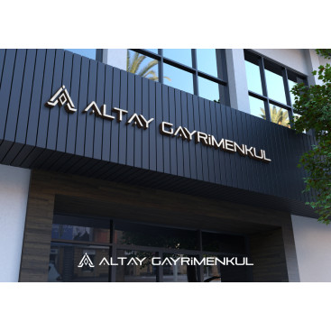 Altay  Gayrimenkul Logo  Tasarımı  yarışmasına tasarımcı SamArt tarafından sunulan  tasarım 