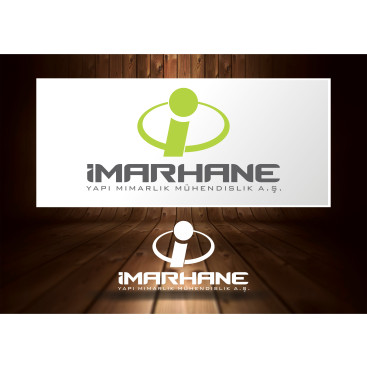 İMARHANE YAPI MİM.MÜH A.Ş. ŞİRKET LOGOSU yarışmasına tasarımcı RΛPİDO tarafından sunulan  tasarım