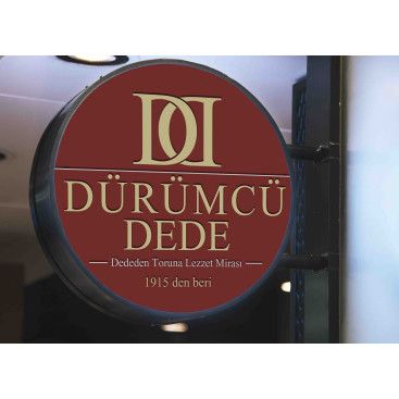 Sade ve klas bir tabela  yarışmasına tasarımcı A.Güler tarafından sunulan  tasarım 