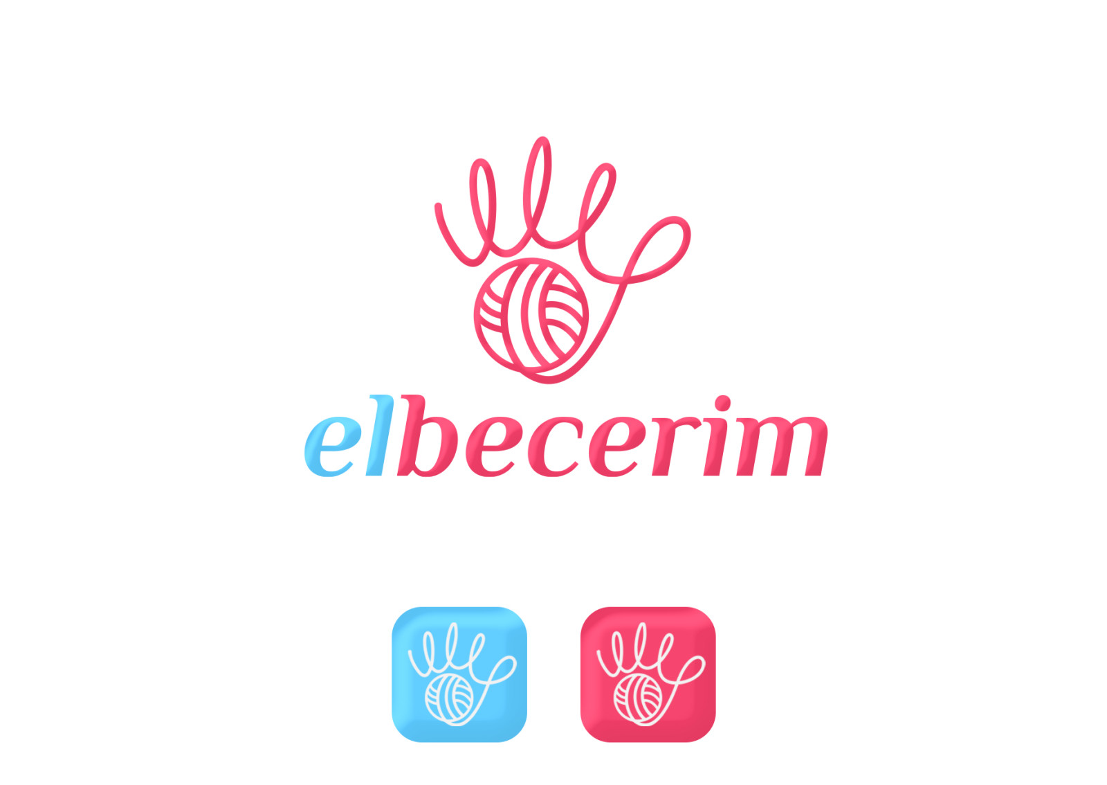 Tasarlayan grfkismail-Elbecerim Pazaryeri Marka Logo Tasarımı