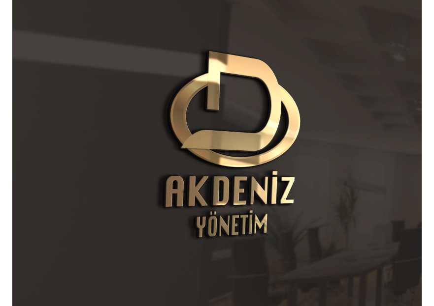 AKDENİZ YÖNETİM LOGO TASARIMI yarışmasına tasarımcı Ecemkaradağ tarafından sunulan  tasarım 