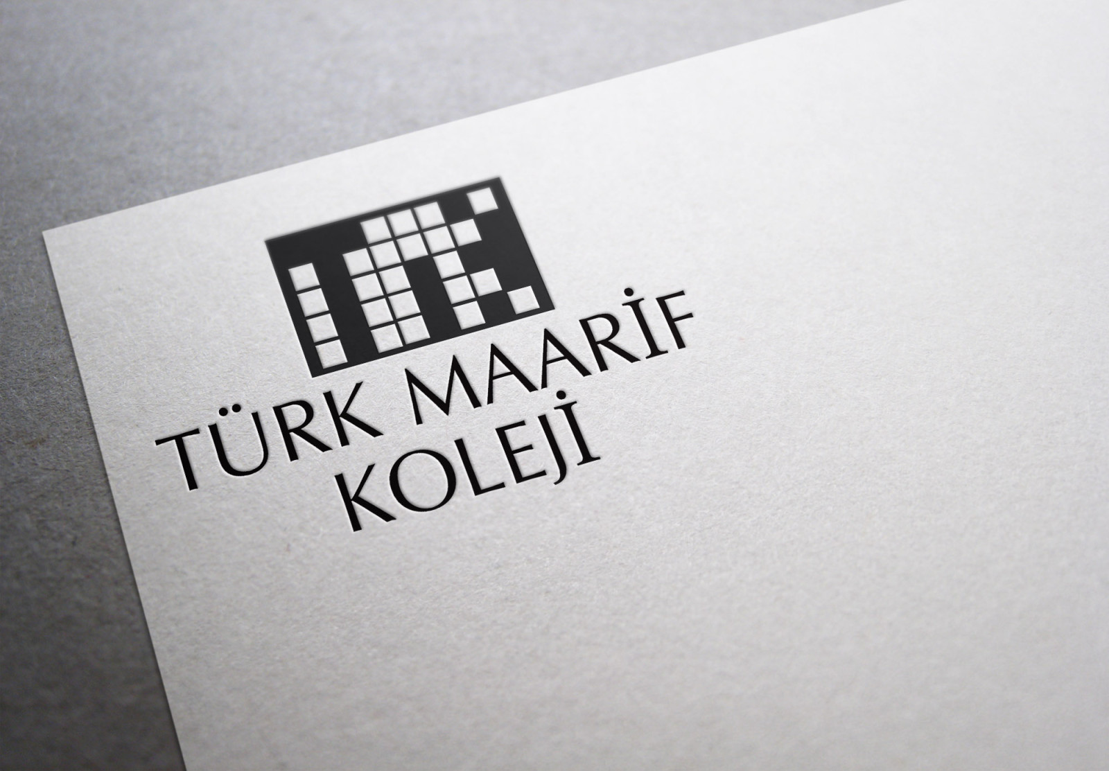 Tasarlayan icmimar-TÜRK MAARİF KOLEJİ LOGO TASARIMI