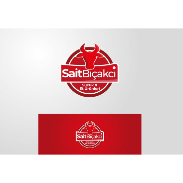 SAİT BIÇAKCI SUCUK&ET ÜRÜNLERİ yarışmasına tasarımcı 77graphic tarafından sunulan  tasarım 