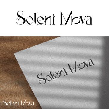 Soleni Mova Logo yarışmasına tasarımcı SultBade tarafından sunulan  tasarım 