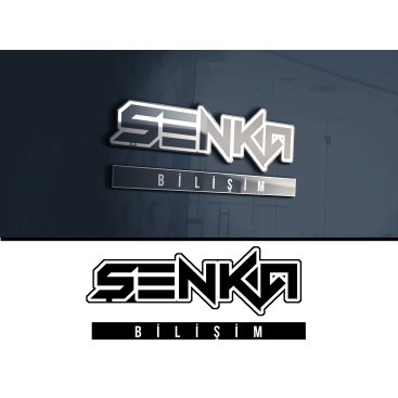 ŞENKA BİLİŞİM LOGOSUNU ARIYOR yarışmasına tasarımcı NusretAgayani tarafından sunulan  tasarım 