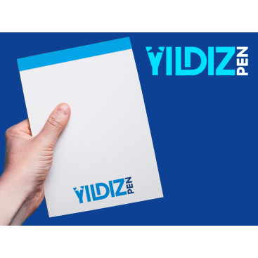 Yıldız Pen Logo Çalışması yarışmasına tasarımcı Ersin Esra tarafından sunulan  tasarım 