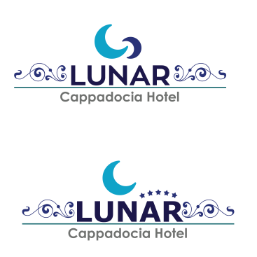 Kapadokya'da Hotel Logo ve Kurumsal Kiml yarışmasına tasarımcı Thomas Bewick tarafından sunulan  tasarım 