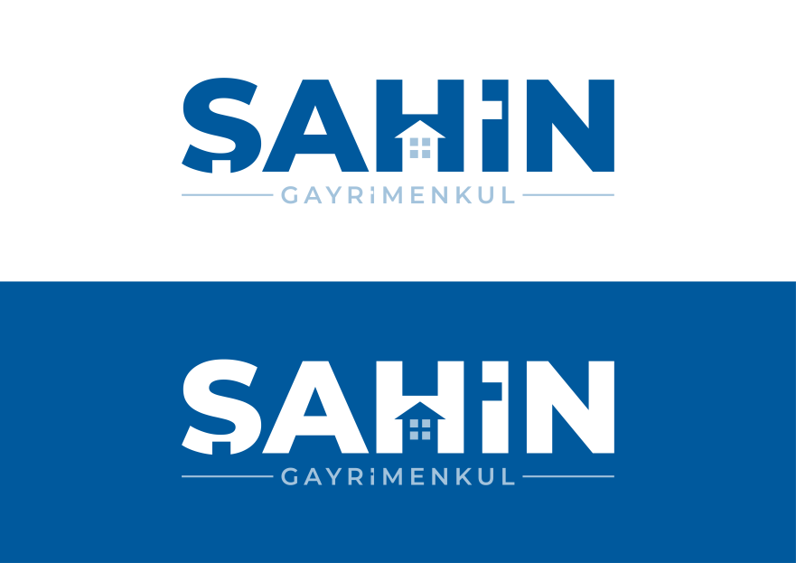 Şahin Gayrimenkul Logo + Kurumsal Kimlik yarışmasına tasarımcı MS™ tarafından sunulan  tasarım 