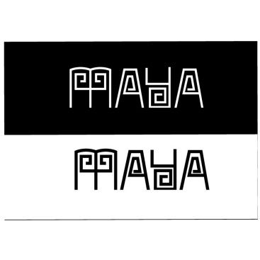 MAYA yazı karakteri ile bir inşaat proje yarışmasına tasarımcı Chiwely tarafından sunulan  tasarım 