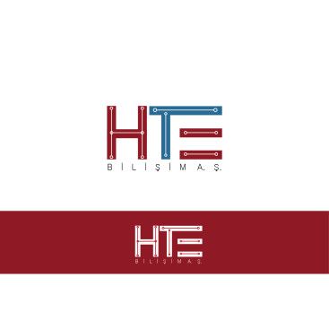 HTE BİLİŞİM A.Ş. LOGOSU yarışmasına tasarımcı burakes tarafından sunulan  tasarım 