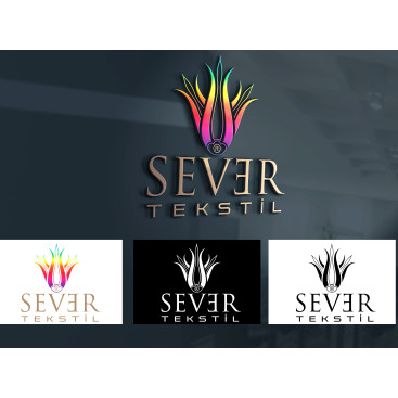 Tekstil firma logosu yarışmasına tasarımcı Rapsodi tarafından sunulan  tasarım 