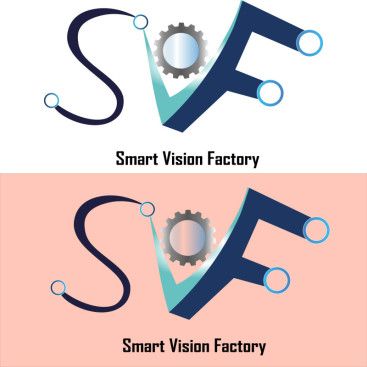 Smart Vision Factory için Logo Tasarımı yarışmasına tasarımcı Aylin Belli tarafından sunulan  tasarım 