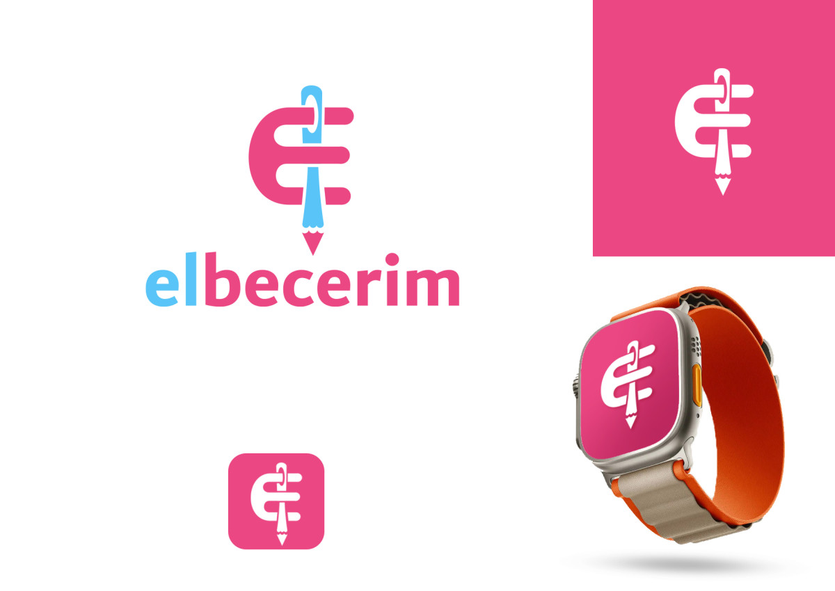 Tasarlayan grfkismail-Elbecerim Pazaryeri Marka Logo Tasarımı