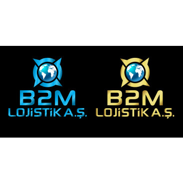 Lojistik şirketi kurumsal+logo  yarışmasına tasarımcı Bluewolf34 tarafından sunulan  tasarım