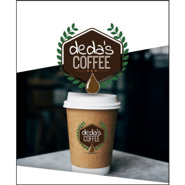 Kurumsal Olabilcek bir Coffee Marka LOGO yarışmasına tasarımcı neharbalin tarafından sunulan  tasarım