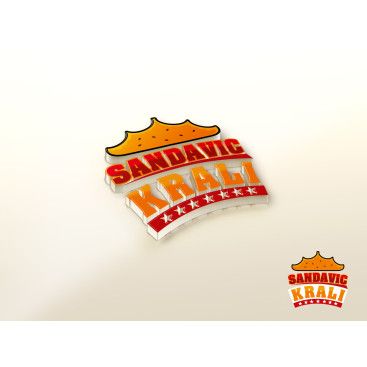 SANDAVİÇ KRALI LOGOSUNU ARIYOR yarışmasına tasarımcı grfkismail tarafından sunulan  tasarım 