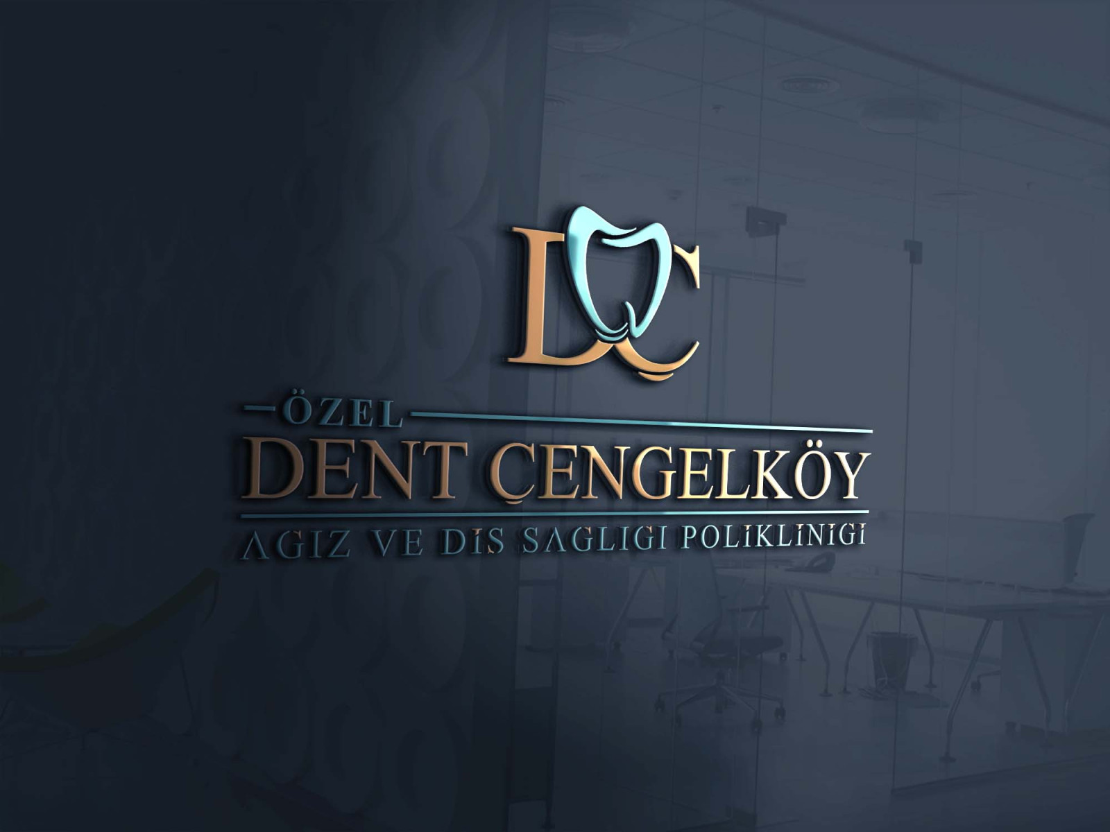 Tasarlayan A.Güler-DİŞ KLİNİK LOGOSU. TEMİZ...