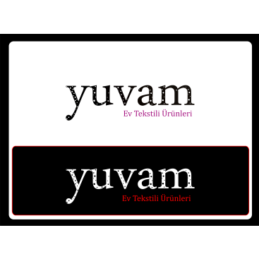  Ev Tekstili  Logo Tasarımı yarışmasına tasarımcı melih tarafından sunulan  tasarım 