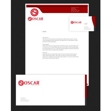 OSCAR TURİZM KURUMSAL KİMLİK TASARIMI yarışmasına tasarımcı BilalKoc tarafından sunulan  tasarım 