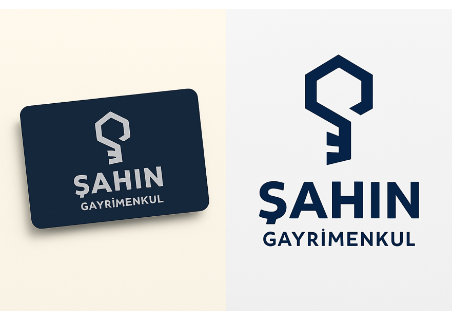 Şahin Gayrimenkul Logo + Kurumsal Kimlik yarışmasına tasarımcı inanç doğan tarafından sunulan  tasarım 