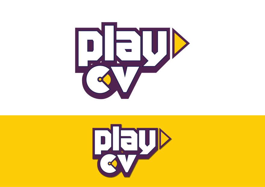 Videolu CV platformu için logo tasarımı yarışmasına tasarımcı melihcoban tarafından sunulan  tasarım 