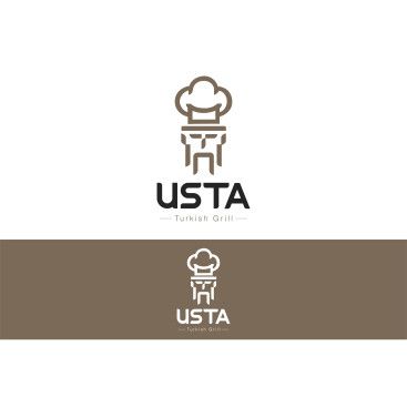 İngiltere'de Türk Restoranı -Tabela Logo yarışmasına tasarımcı melihcoban tarafından sunulan  tasarım 