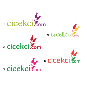 Cicekci.com logosunu arıyor yarışmasına tasarımcı baylishka tarafından sunulan  tasarım 